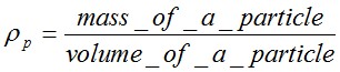 PowderProcess.net - Densité apparente des particules