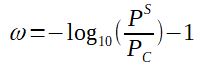 Acentric factor calculation