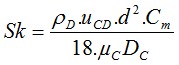 PowderProcess.net - Stokes number of dispersed particles